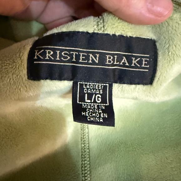 Kristen Blake Lg. Soft Fleece Zip-Up Hoodie - Picture 2 of 10